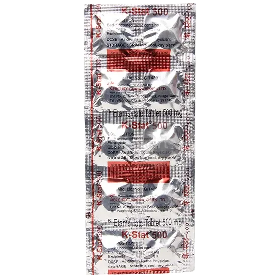 k stat 500mg tablet 10's